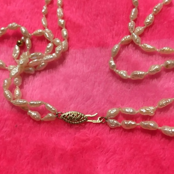 14k pearl necklace - Picture 8 of 8